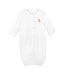 White Paws In the Sky Girls Applique Converter Gown