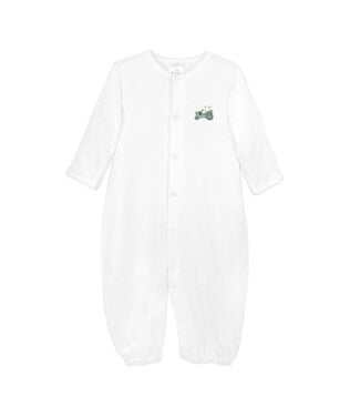LydaBaby White Little Farmer Converter Gown