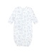 White Beautiful Fawn Boy Converter Gown
