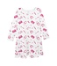 White Tiny Blush Nightgown Dress