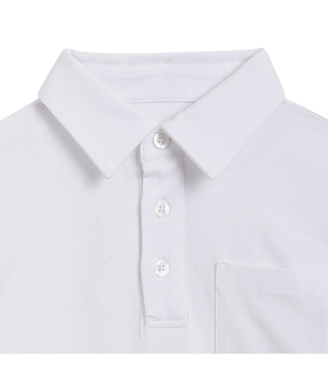 White S/S Polo Shirt