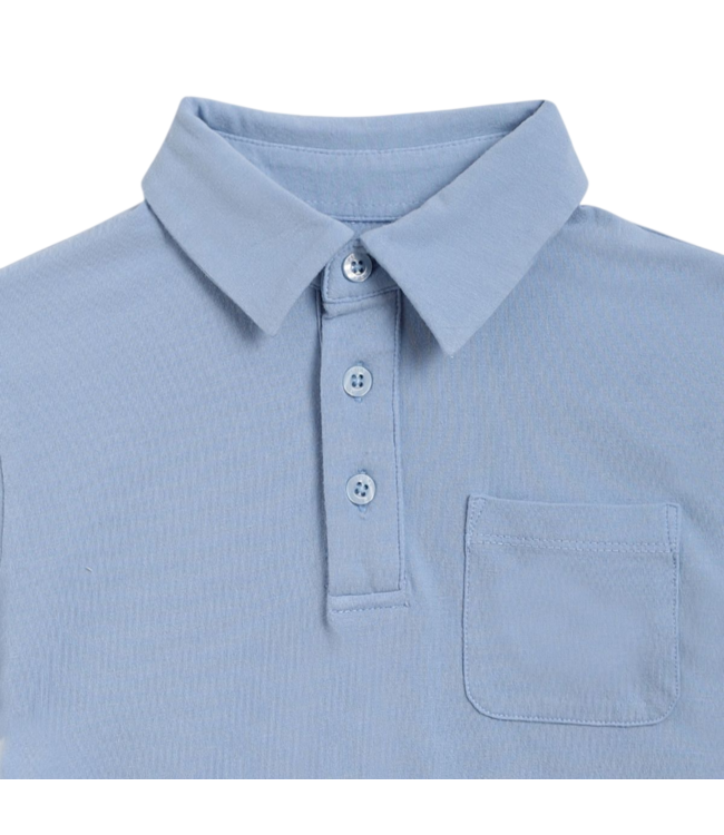 Blue S/S Polo Shirt