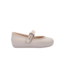 Mini Melissa Beige Soft Baby Ballerina Flat