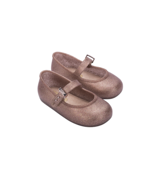 Mini Melissa Pink Soft Baby Ballerina Flat