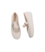Mini Melissa Girls Beige Soft Ballerina Flat