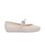 Mini Melissa Girls Beige Soft Ballerina Flat
