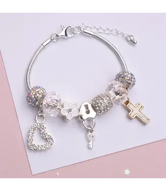 Lauren Hinkley Australia Cross Charm Bracelet
