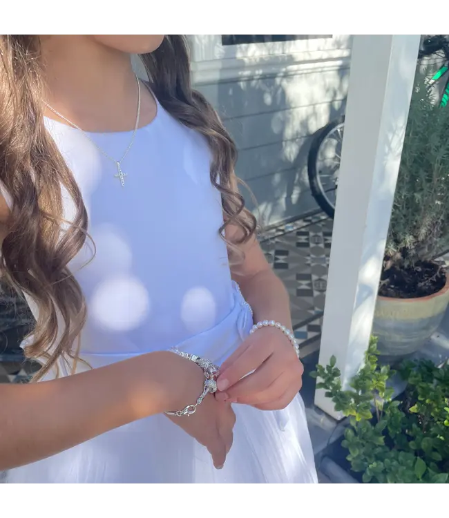 Cross Charm Bracelet