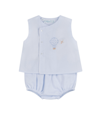Feltman Brothers Blue Hot Air Diaper Set