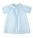 Feltman Brothers Blue Boys Embroidered Collar Folded Daygown