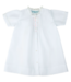 White Girls Embroidered Folded Daygown