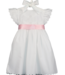Edward Boutross Angel Wing Eyelet Scallop Dress