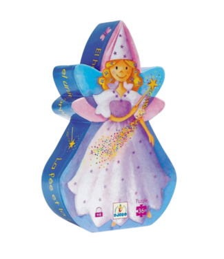 Djeco Silhouette Fairy & Unicorn Puzzle