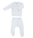 miocotton Milen Special Knit Kimono Set - White