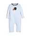 Little English Football Helmet Applique Romper