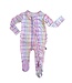 Emery Ruffle Zip Footie
