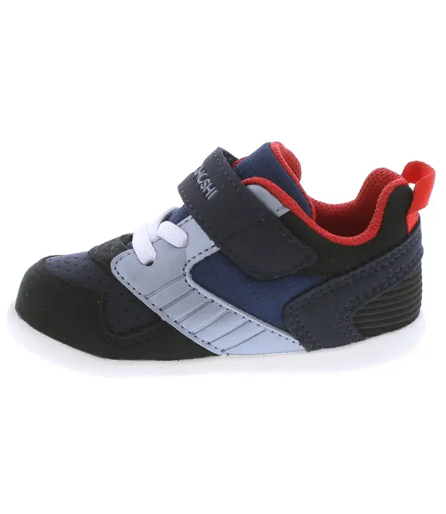 Black/Navy (BLK/NVY) Baby Racer Sneaker