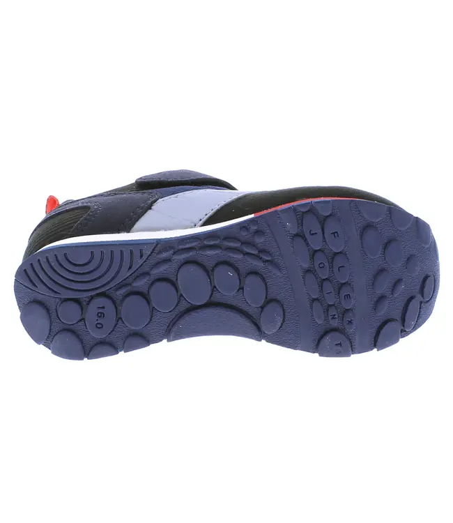 Black/Navy (BLK/NVY) Racer Child Sneaker