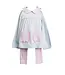 the proper peony Light Blue Stripe L/S Scallop Tunic Set