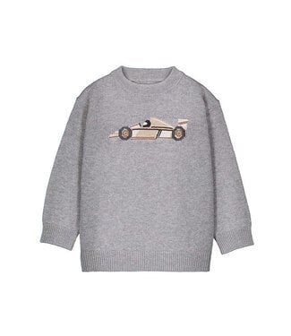 Mayoral Gray Racecar Sweater