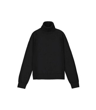 Mayoral Black Knit Turtleneck