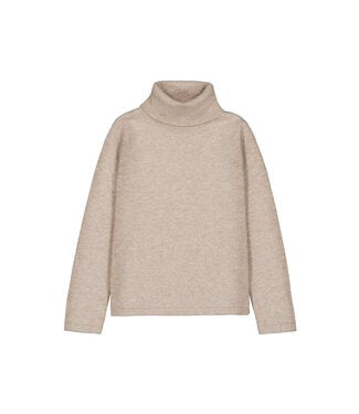 Mayoral Beige Knit Turtleneck