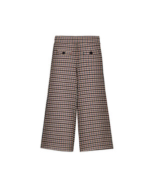 Mayoral Cinnamon Plaid Knit Pant
