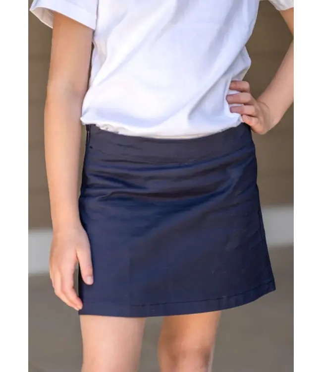 Navy Skort