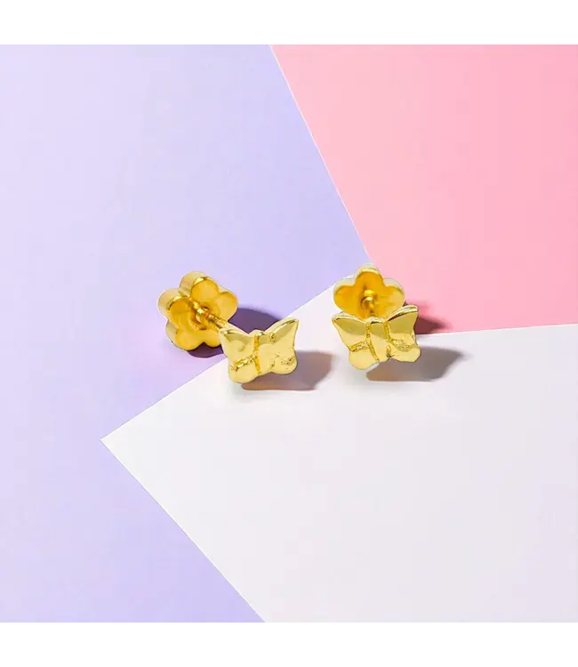 Butterfly Tiny Stud Earrings