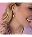 Gold Sunburst Tiny Stud Earrings