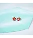 Peppermint Tiny Stud Earrings