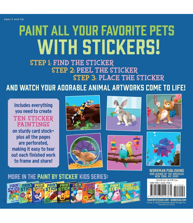 Paint By Sticker Pets