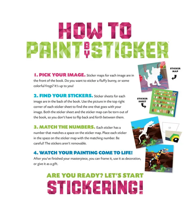 Paint By Sticker Pets