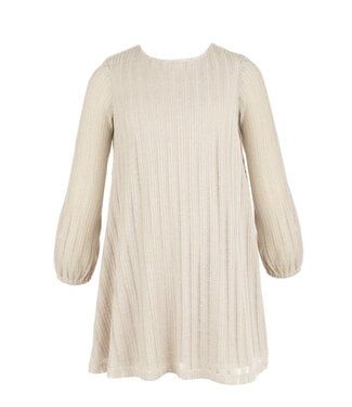 Gabby. Beige Payton Knit Dress