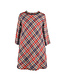 Gabby. Red Plaid Blair Dress