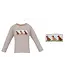 Anavini Khaki Knit Stripe L/S Labrador T-Shirt
