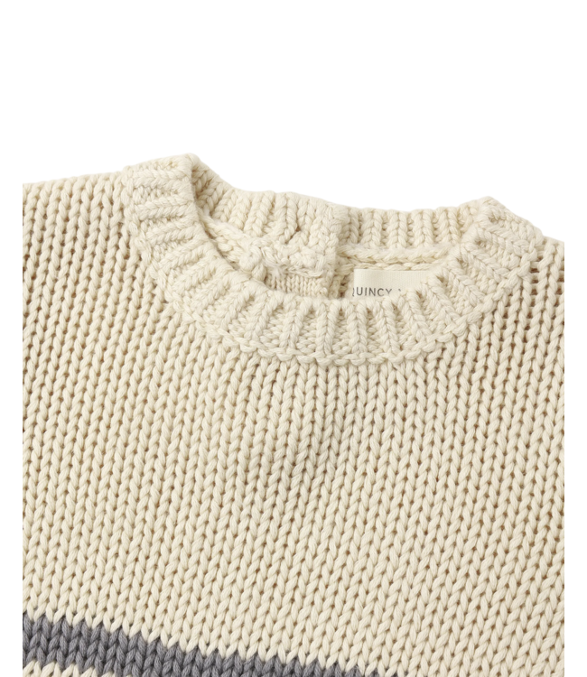 Slate Stripe Rex Sweater