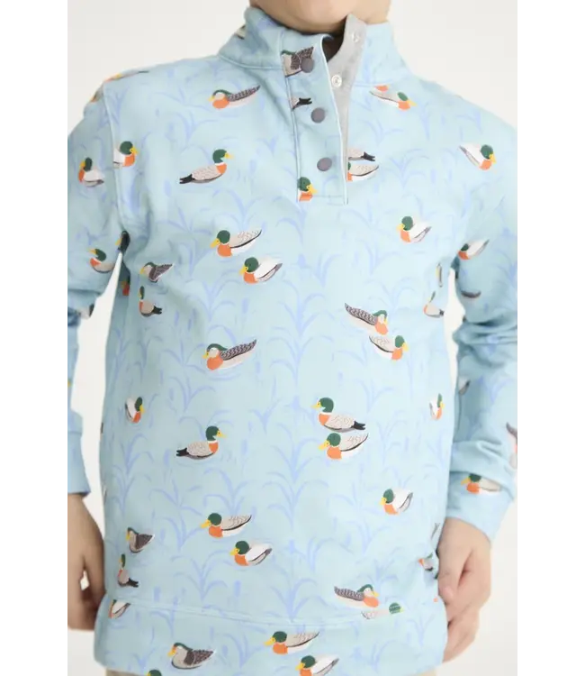 Fine Weather for Ducks Pendleton Popped Collar