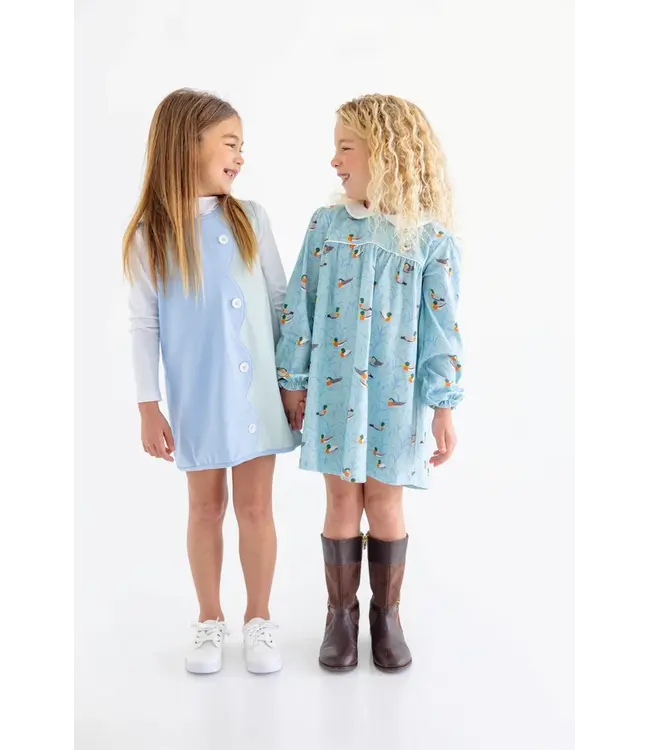 Fine Weather for Ducks Long Sleeve Maerin Fitz Frock