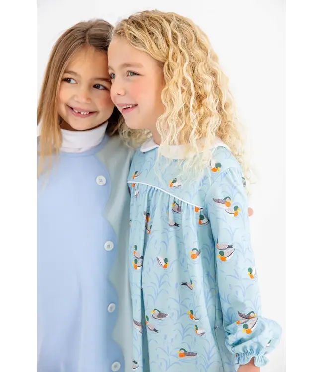 Fine Weather for Ducks Long Sleeve Maerin Fitz Frock