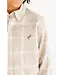 Thompson Park Plaid & Gray Bay Brown Dean's List Dress Shirt