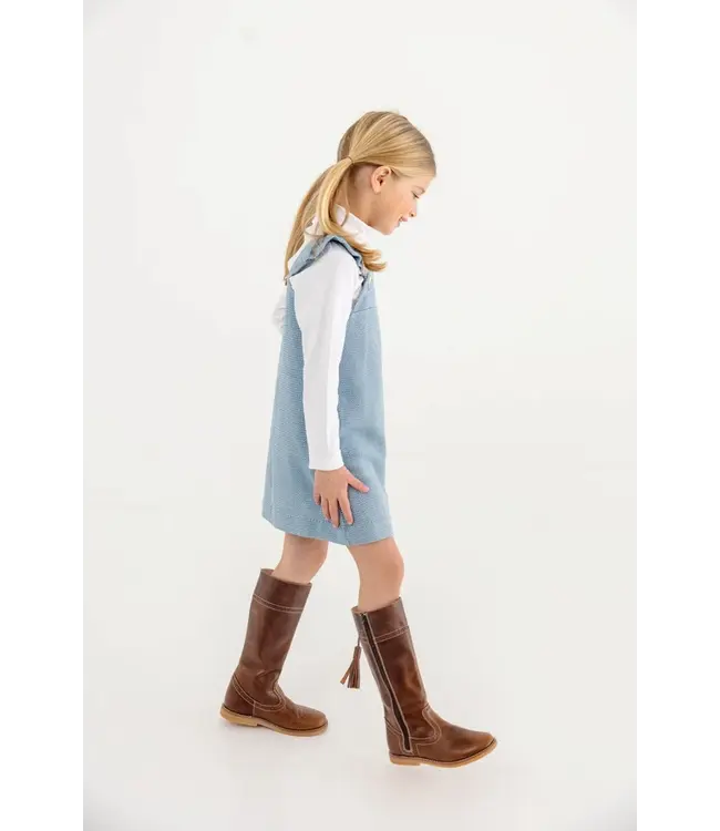 Barnsley Blue with Palmetto Pearl Julia Jumper