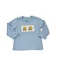 Anavini Blue Knit Boys L/S Pumpkin T-Shirt