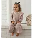 Mulberry Stripe Ruffle Cozy Set