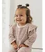 Mulberry Stripe Ruffle Cozy Set