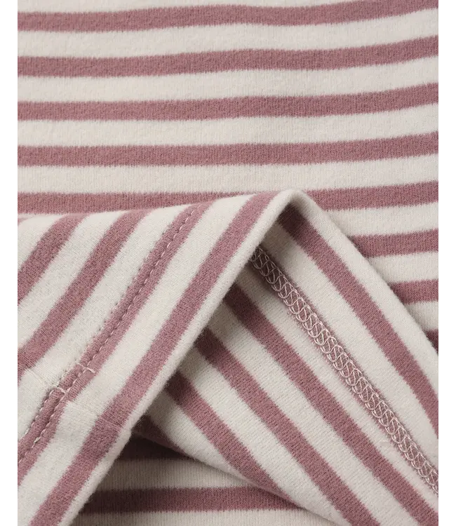 Mulberry Stripe Ruffle Cozy Set