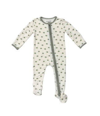 babysprouts Miniature Frogs Footie Romper
