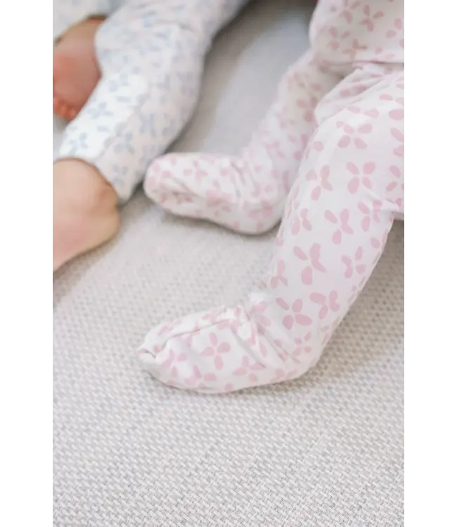 Clover Sleep Romper - Pink