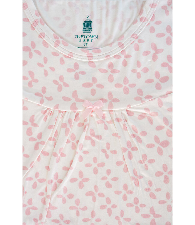 Pink Clover Bamboo Dress