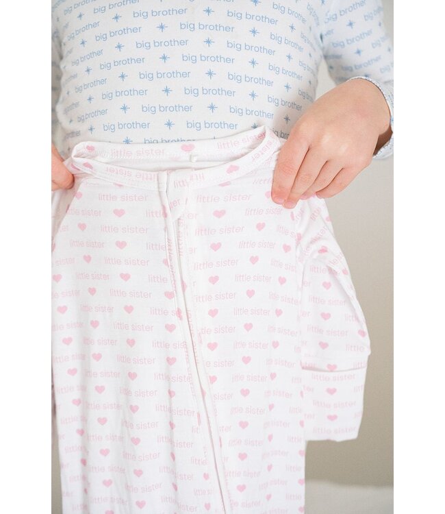 Sleep Romper - Little Brother/Little Sister